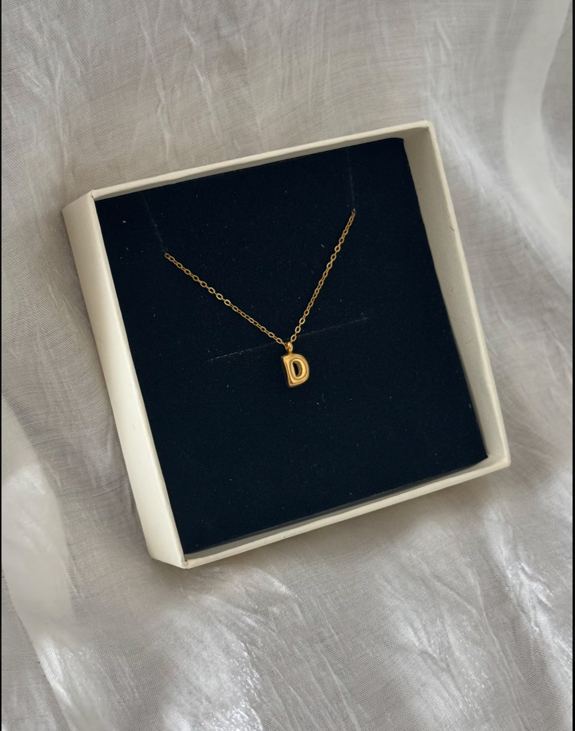 Bulky Initial Necklace