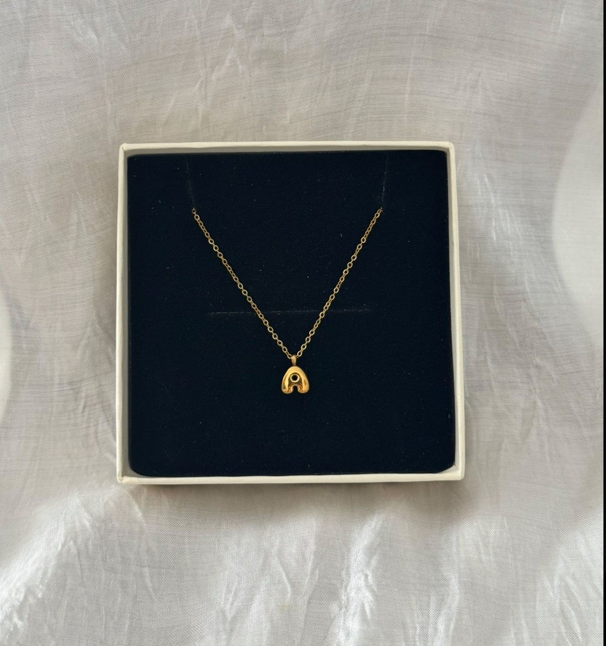 Bulky Initial Necklace